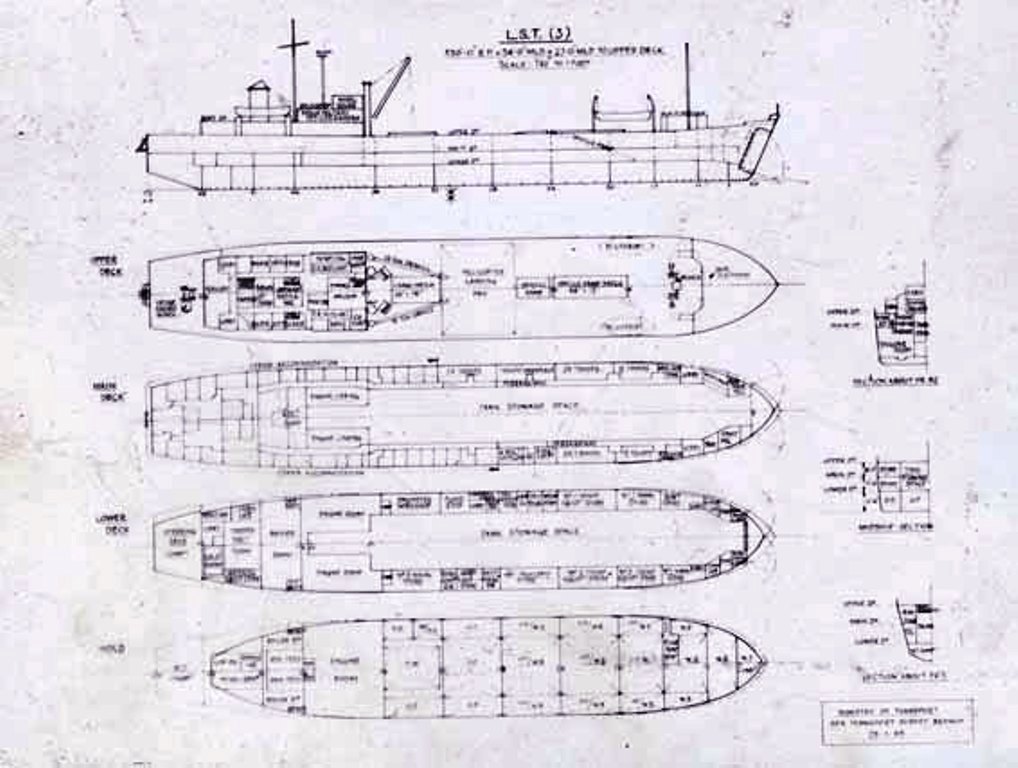 RFA EMPIRE GULL
Transparency. Drawings by Ministry of Transport 1965.

