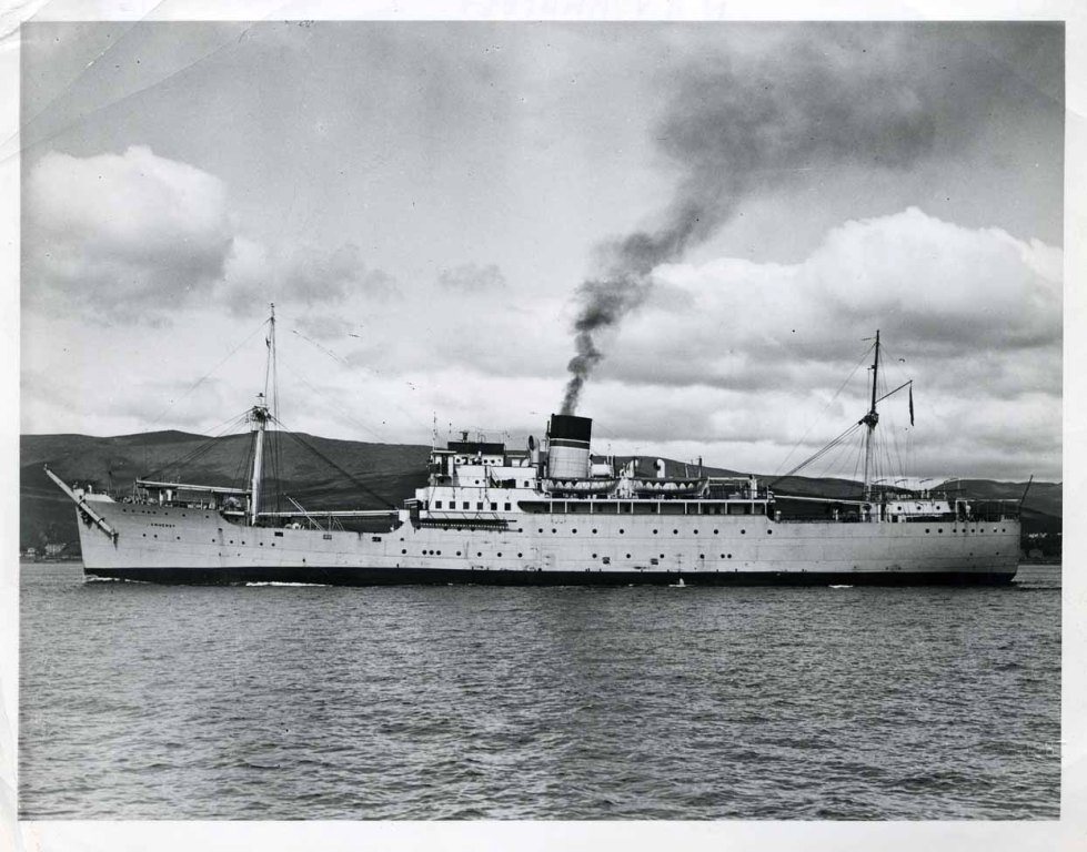 RFA AMHERST  1951-1963
Armament Stores Carrier. 1952.
Replacement for NAV Bedenham, destroyed by explosion in Gibraltar in 1951. Renamed to avoid confusion with other Forts. Regular Gibraltar/Malta run with armaments and 12 passengers. Sold for scrap 1963. 
