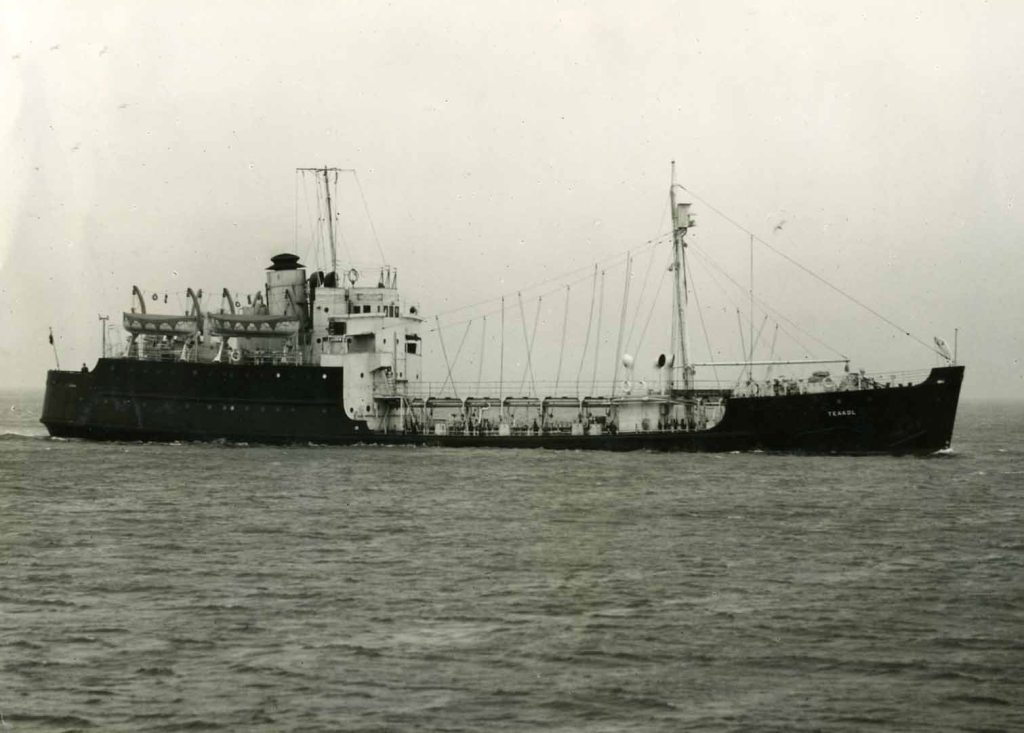 RFA TEAKOL  1946-1969
Remained in Home Waters. Disposal list July 1969. Scrapped Belgium. 

