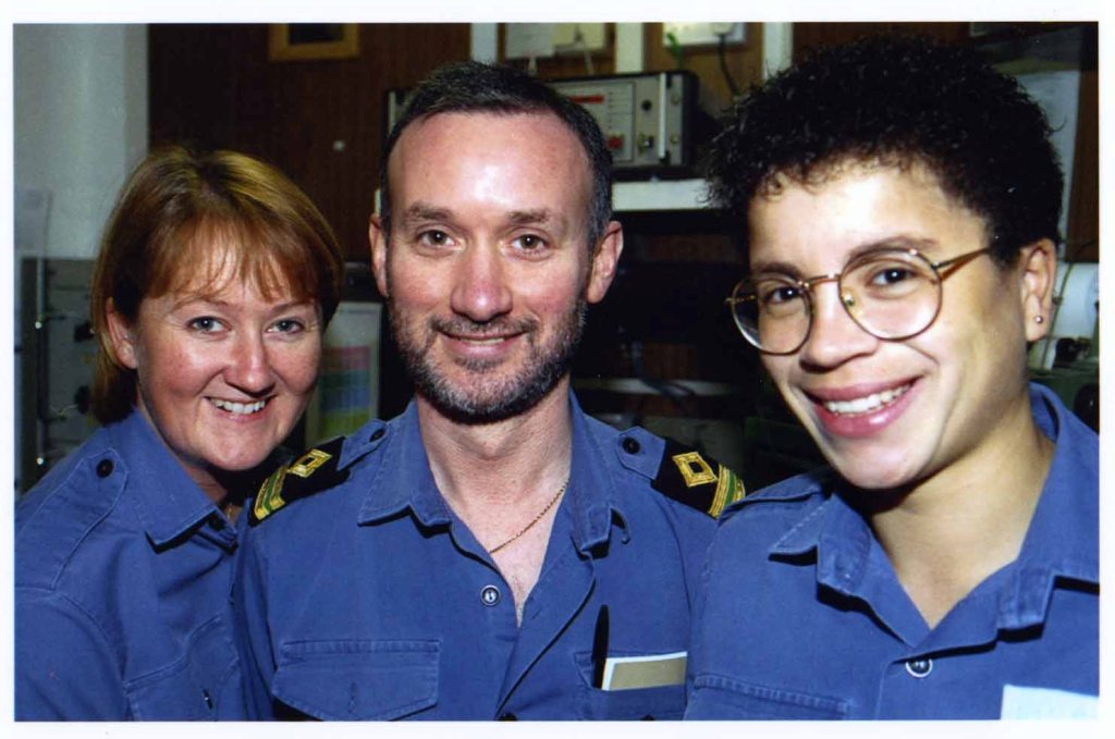 RFA DILIGENCE
Comms Team, Gulf, 2000.
