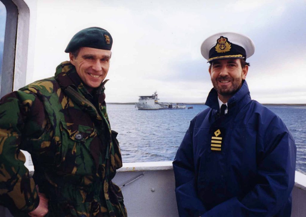 Captain IAN JOHNSON
Falklands probably 1999.
