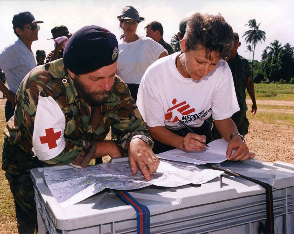 NICARAGUA 1998
Hurricane relef operation in which Sir Tristram and Black Rover were involved.
