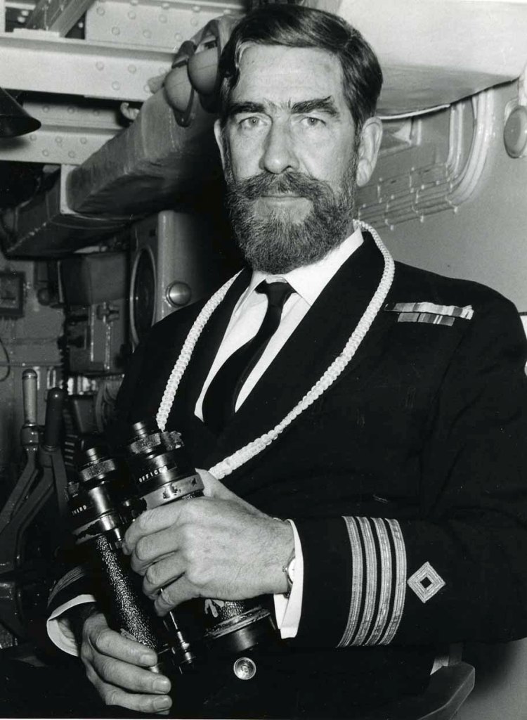 Captain HJC WHEATLEY
RFA Plumleaf May 1972.
