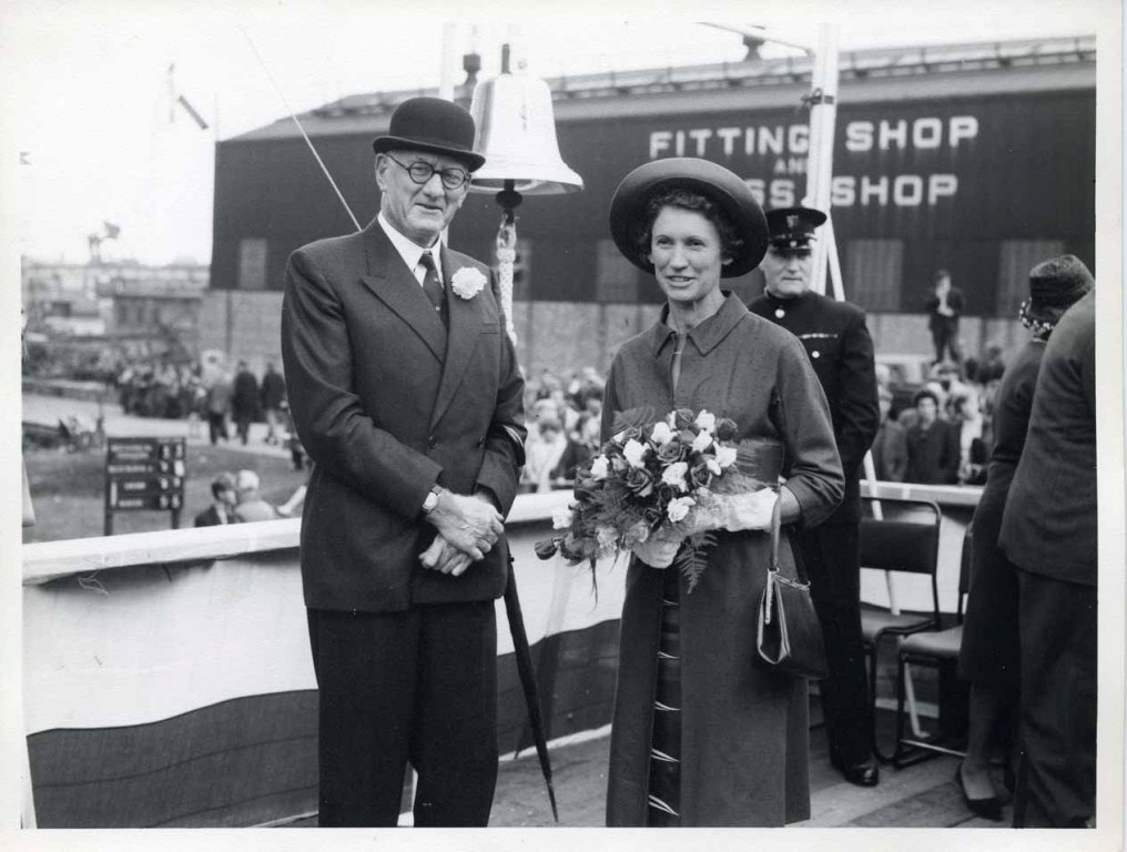 RFA OLNA (3)
Launch at Hawthorn Lesle, Hebburn, 1966.
