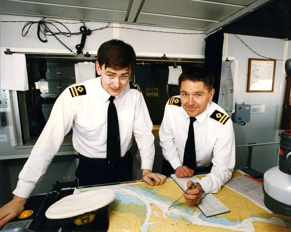 RFA SIR GALHAD 1995
Navigators.

