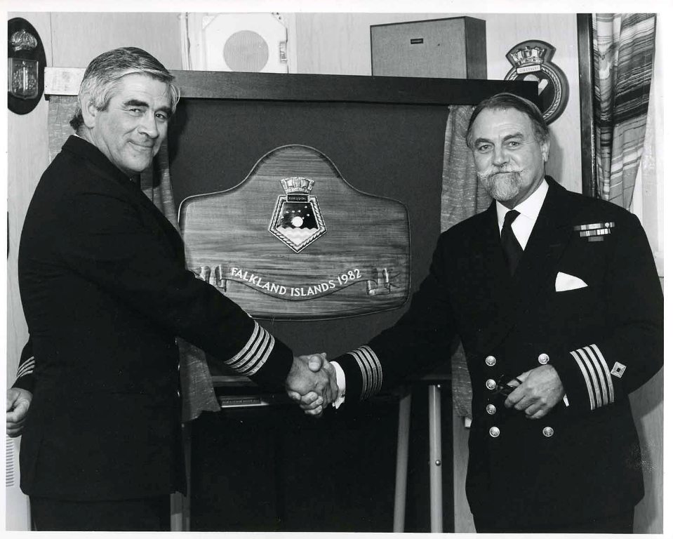  RFA TIDESPRING
Capt David Lawrence DSC & Capt Gordon Butterworth
