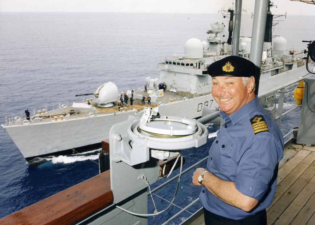 Captain ALAN ROACH
O Class tanker c 1999.
