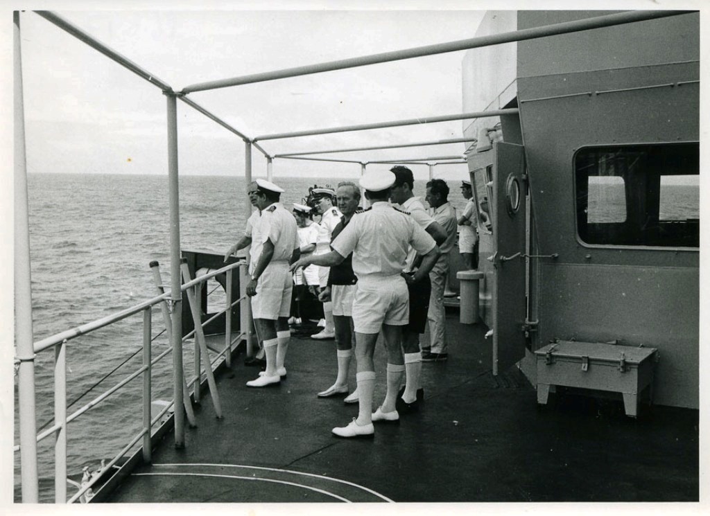 RFA BLUE ROVER
Visit by HRH Prince Philip.
