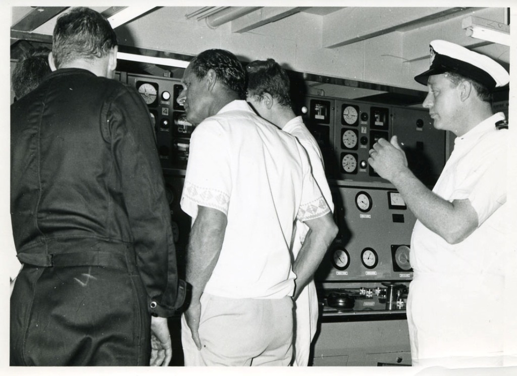 RFA BLUE ROVER
HRH Prince Philip in MCR.
