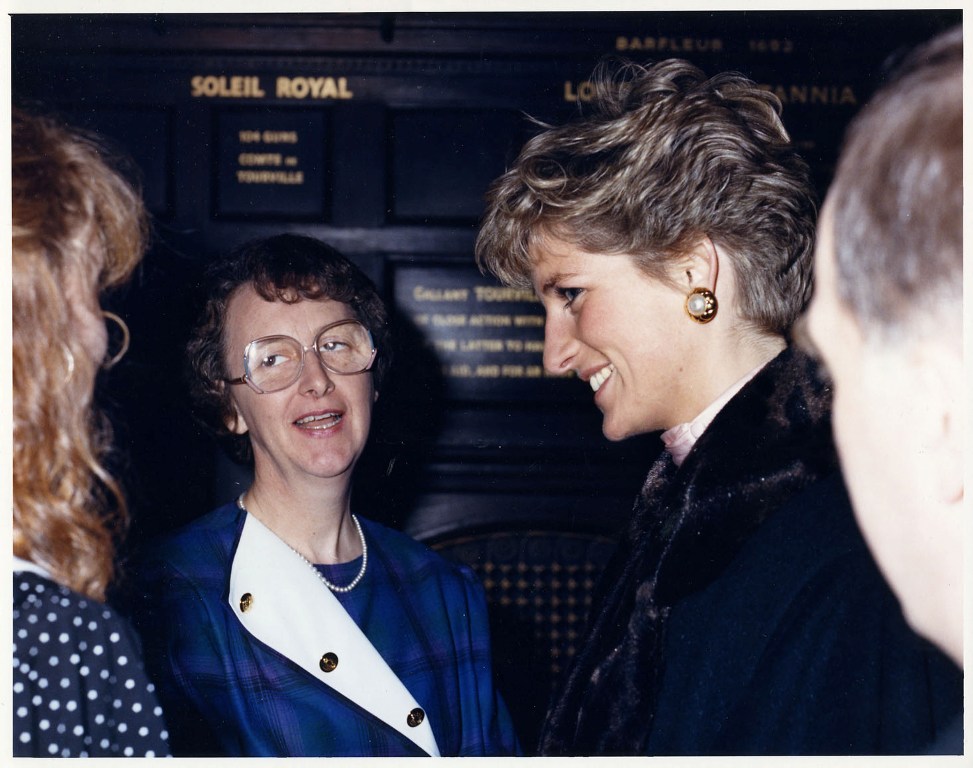 RFA FORT AUSTIN
Visit by HRH Prince Charles & Princess Diana, Devonport 1991.
