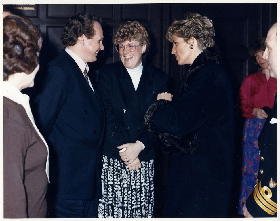 RFA FORT AUSTIN
Visit by HRH Prince Charles & Princess Diana, Devonport 1991.
