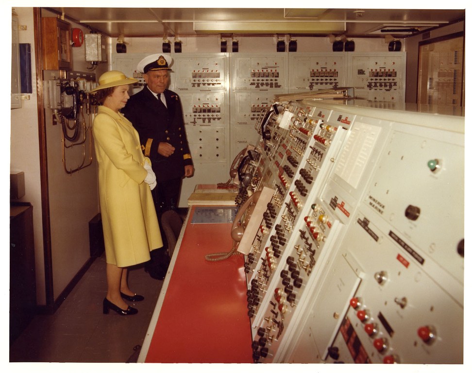 RFA FORT AUSTIN
Royal visit at Portland, June 1981.
MCR.
