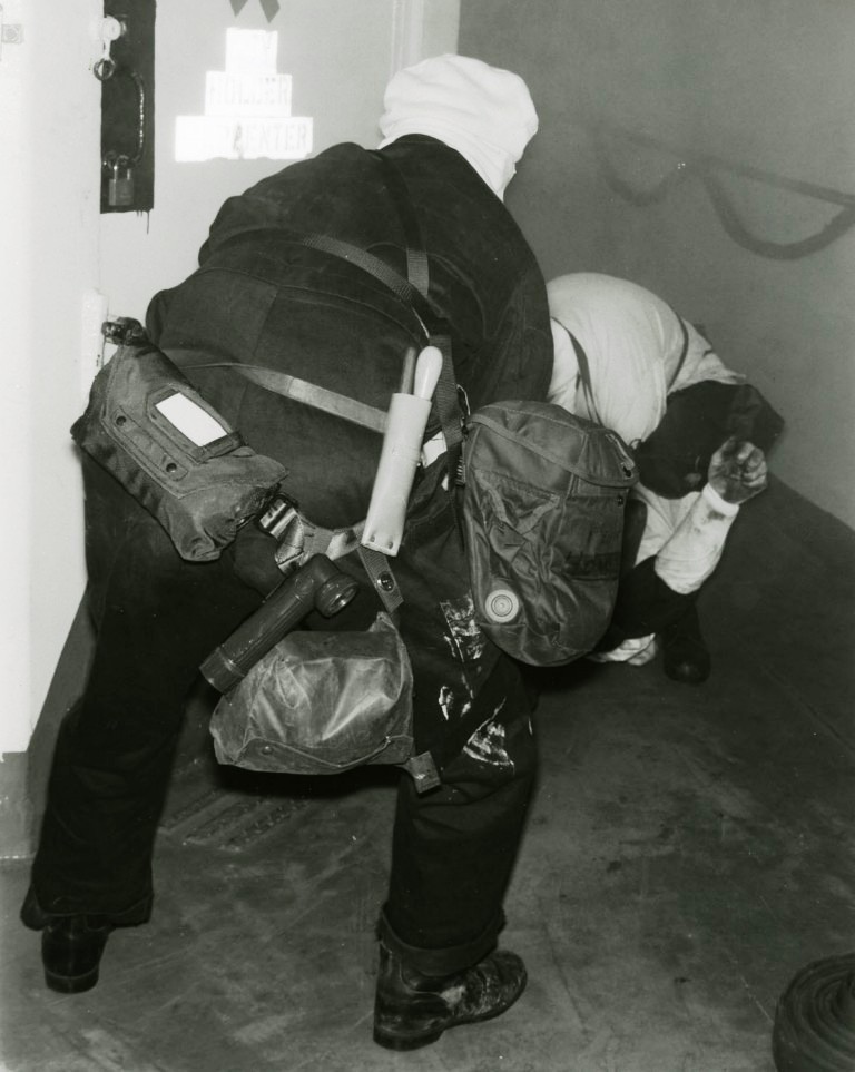 NBCD TRAINING
Probably Fort Austin or Fort Grange at Portland 1989.
