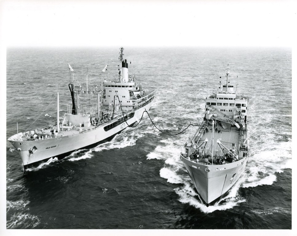 RFA GOLD ROVER
Cooper Collection
Operational Sea Training with Sir Lancelot, 1977.
