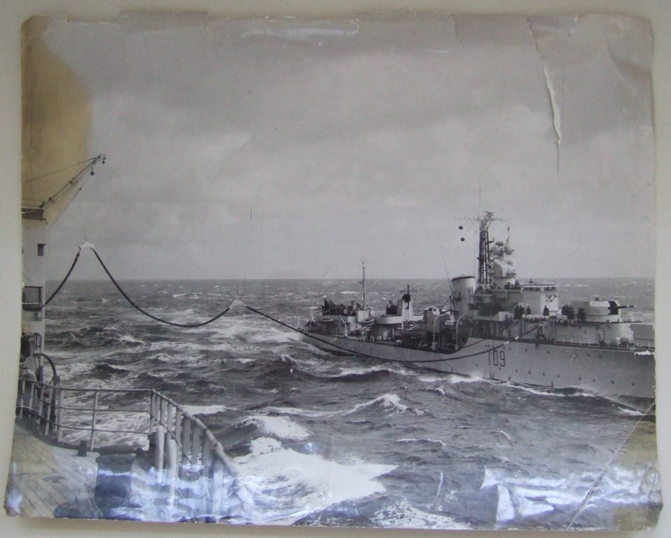RAS Operations
Charlesworth Collection
Probably from HMS Bulawayo.
