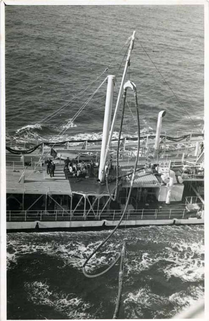 RFA BLUE RANGER
Charlesworth Collection
Refuelling HMS Centaur 1956.
