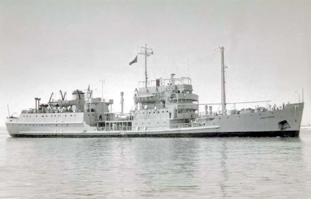 RFA EDDYNESS 1954-1970
Charlesworth Collection
Postcard by JW Kennedy.
