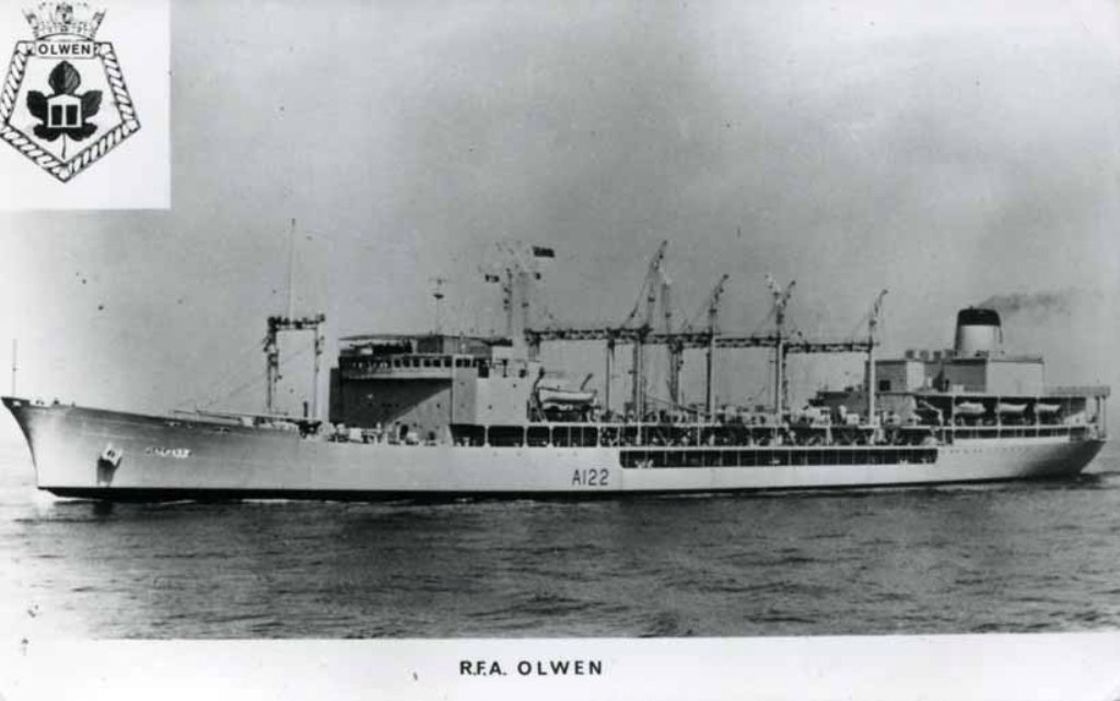 RFA OLWEN (2) 1967-2000
Charlesworth Collection
AS RFA Olynthus (2) 1965 - 1967.
