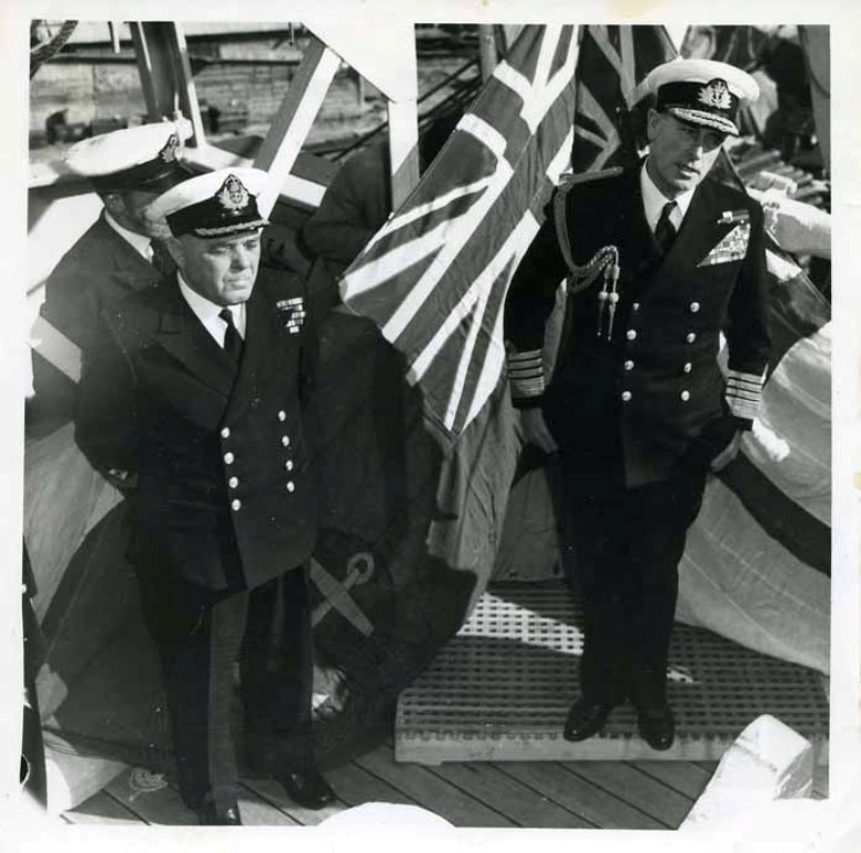 RFA FORT DUNVEGAN
Kent Collection
Malta. Cdre Kent with Lord Louis Mountbatten.

