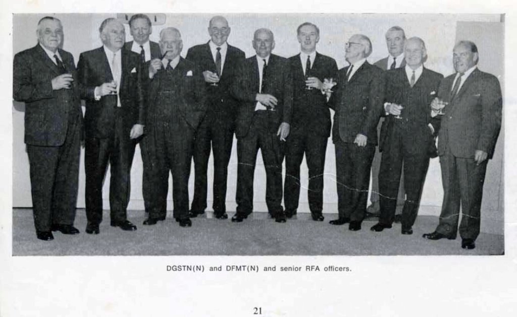 OLD BOY'S CTP
Kent Collection
Senior DGST and RFA Officers. See next file for names.
