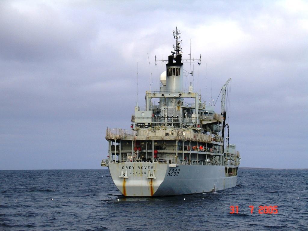 RFA GREY ROVER
Falklands 2005

