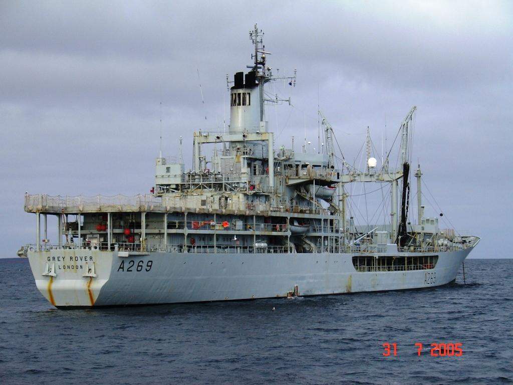 RFA GREY ROVER
Falklands 2005

