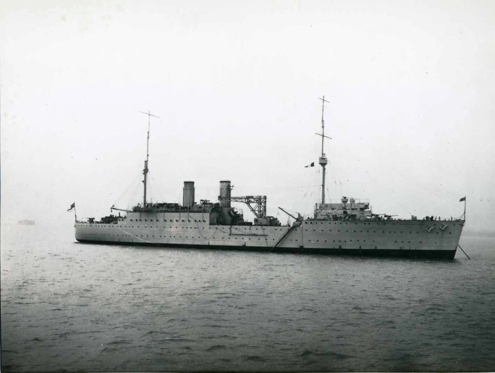 HMS RESOURCE  1929-1954
Framed photo.
