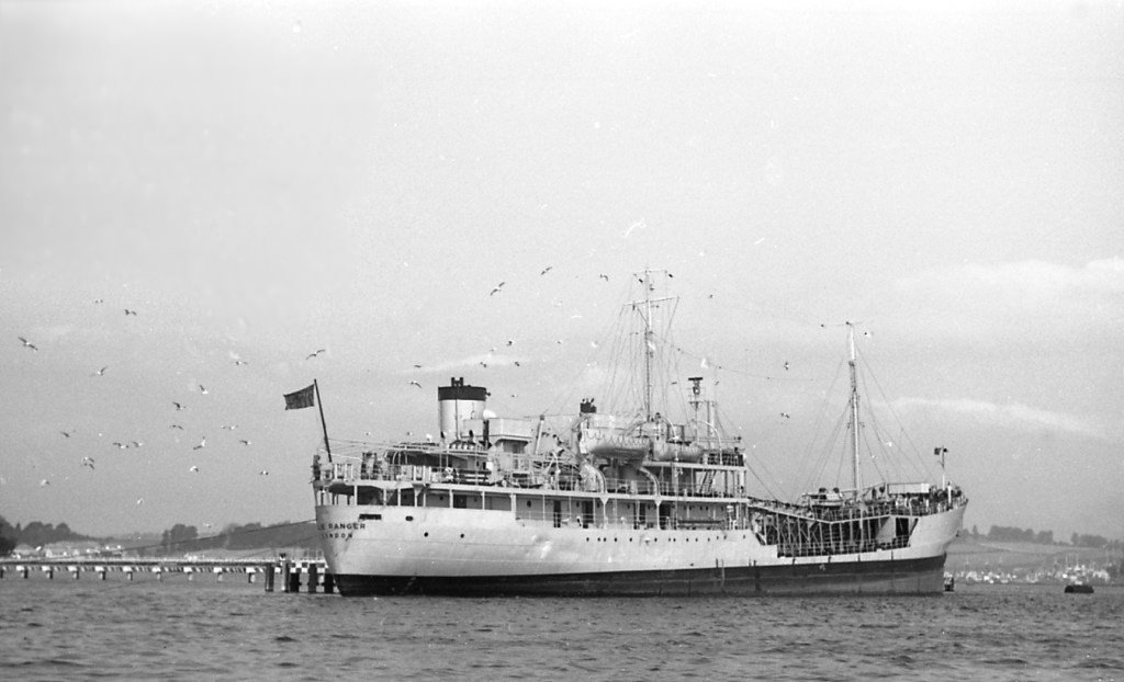 RFA BLUE RANGER
Wilson Collection
Devonport.  25 July 1955
