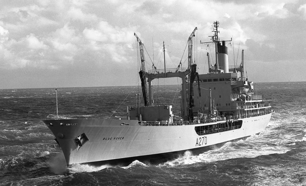 RFA BLUE ROVER
Wilson Collection
Off Portland. 2 November 1976. From TARBATNESS
