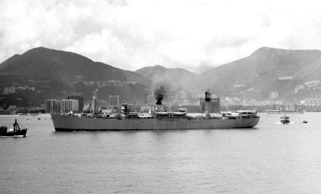 RFA FORT CHARLOTTE
Wilson Collection
 Hongkong, 27 May 1959. From Glen Line's DENBIGHSHIRE
