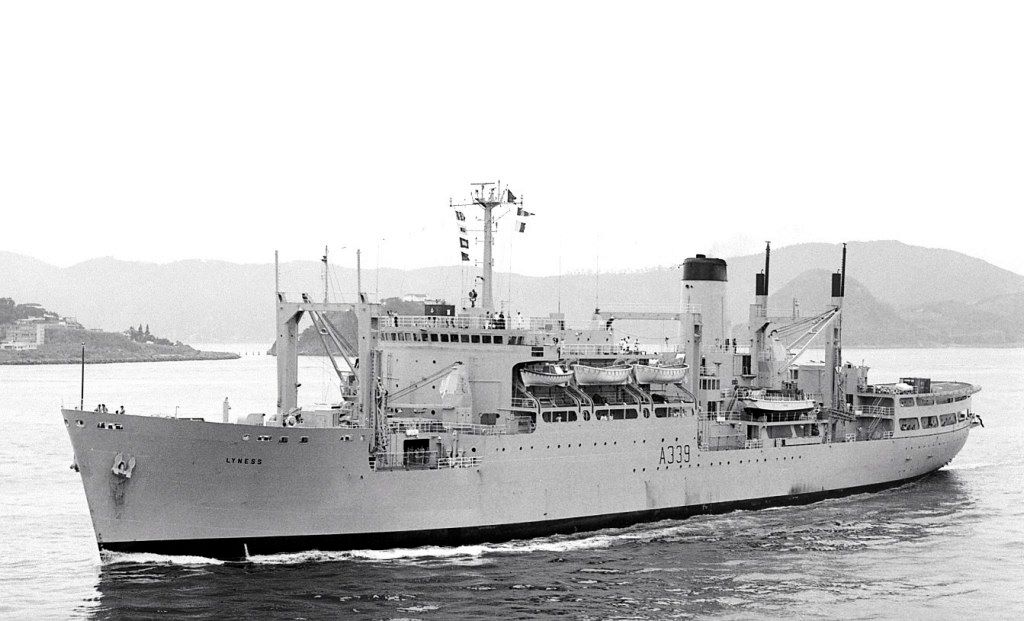 RFA LYNESS
Wilson Collection
  Arriving Rio, 7 May 1975
