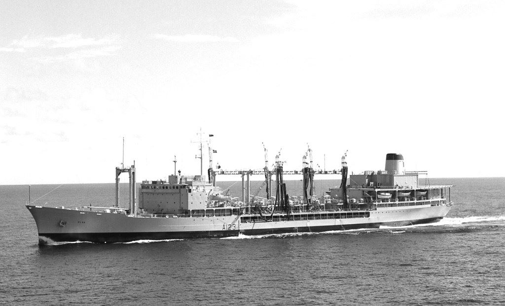 RFA OLNA
Wilson Collection
 Off New Guinea, 28 Sept 1968
