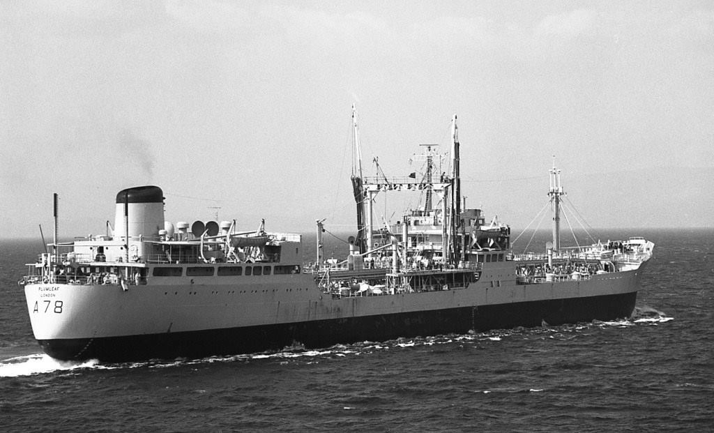 RFA PLUMLEAF
Wilson Collection
 North of Samos,   22 Sep 1975
