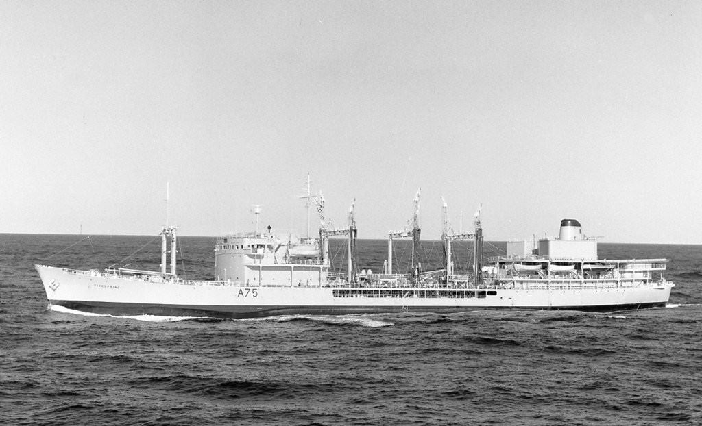 RFA TIDESPRING
Wilson Collection
Coral Sea,   7 Oct 1968
