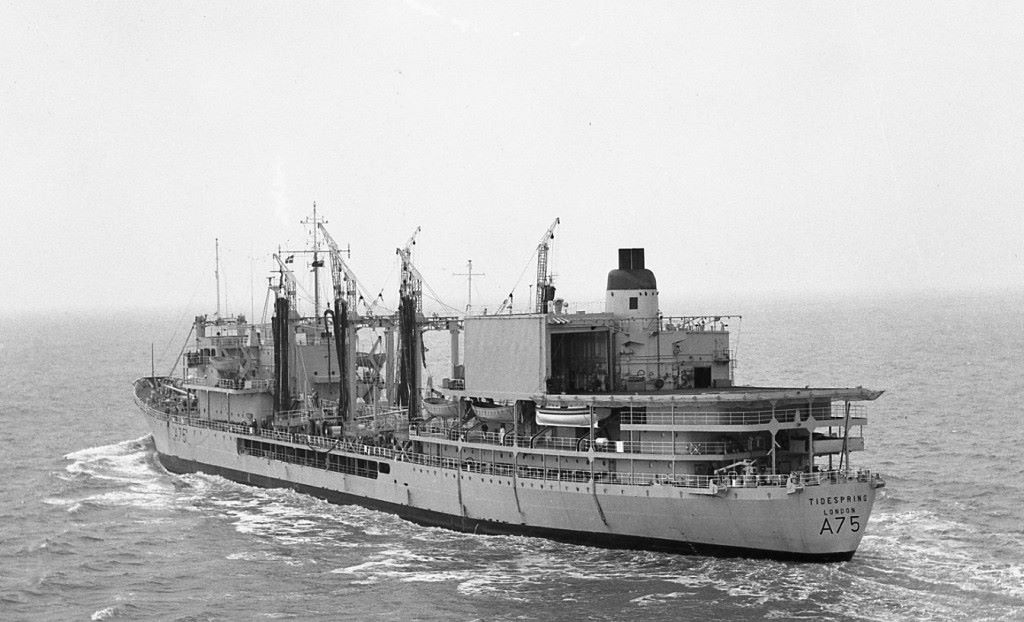 RFA TIDESPRING
Wilson Collection
Off Portland,  28 Oct 1976
