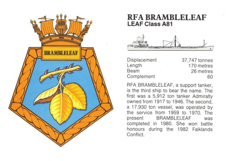 Brambleleaf
RFA Postcards donated by Ian Thompson -->
