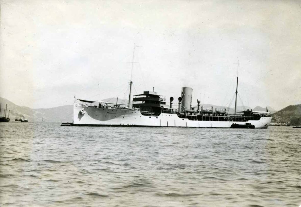 RFA PEARLEAF (1)  1917-1946
GRT 5911. Built Gray, British West Hartlepool.
Similar history to her sisters until China Station in 1934. Remained east for the war. 
