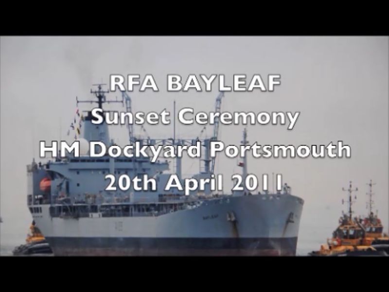 RFA Bayleaf Sunset.
By Chris Locke. Disc held in Archive.
[url=http://www.youtube.com/watch?v=bQaOlYwb_FM&feature=related]SEE THE VIDEO[/url]
